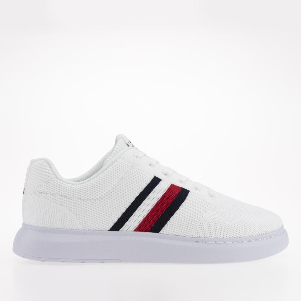 Buty Tommy Hilfiger Lightweight Cupsole FM0FM04587-YBS - białe