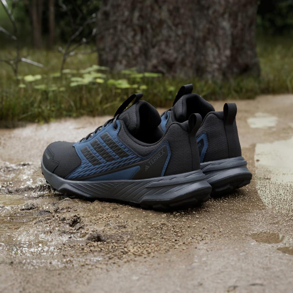 Buty męskie adidas Terrex Tracefinder 2 Climaproof JR7769 - czarno-niebieskie