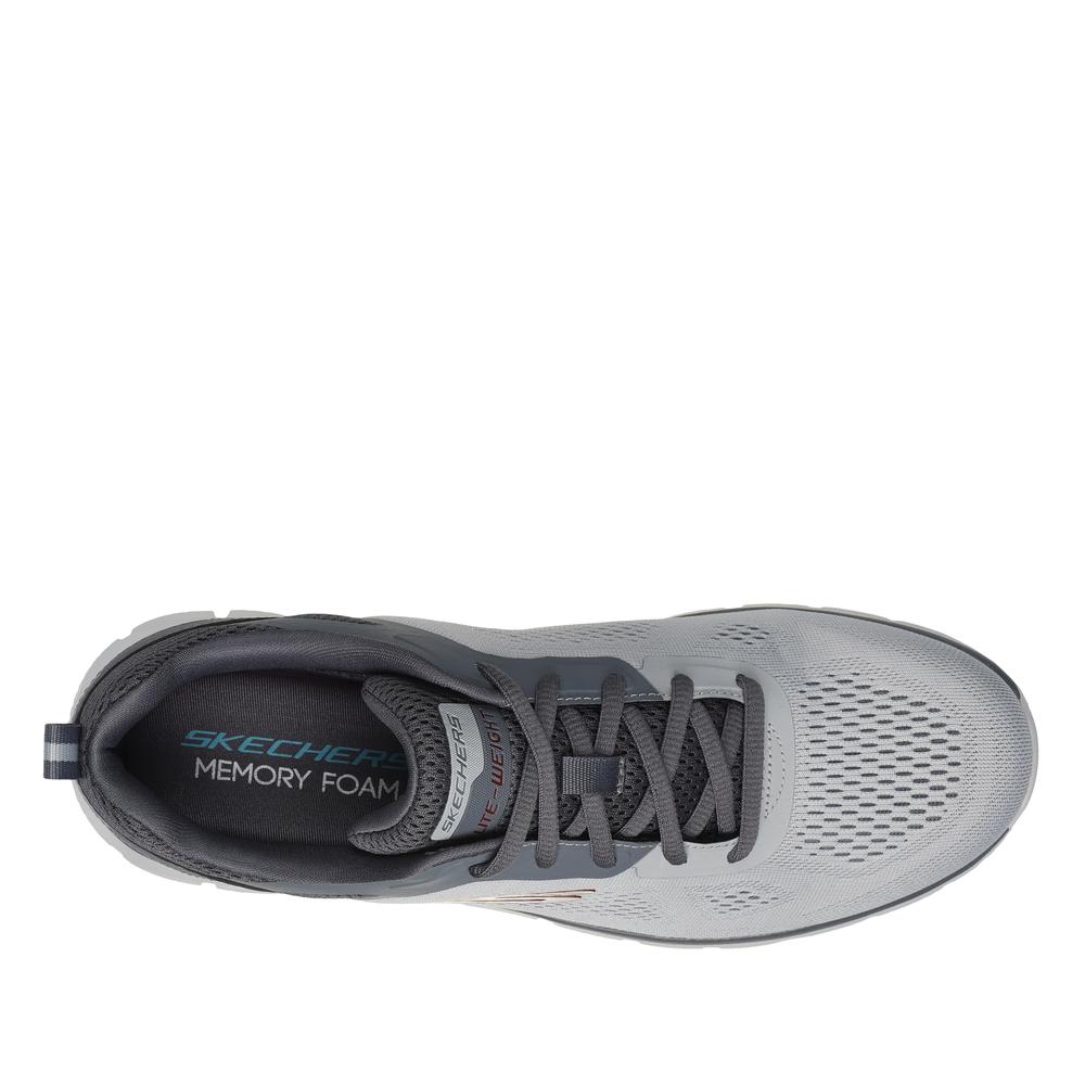 Buty męskie Skechers Track-Broader 232698GYCC - szare