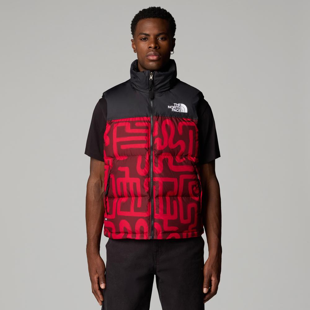 Bezrękawnik męski The North Face 1996 Retro Nuptse 0A3JQQ8S41 - czerwony