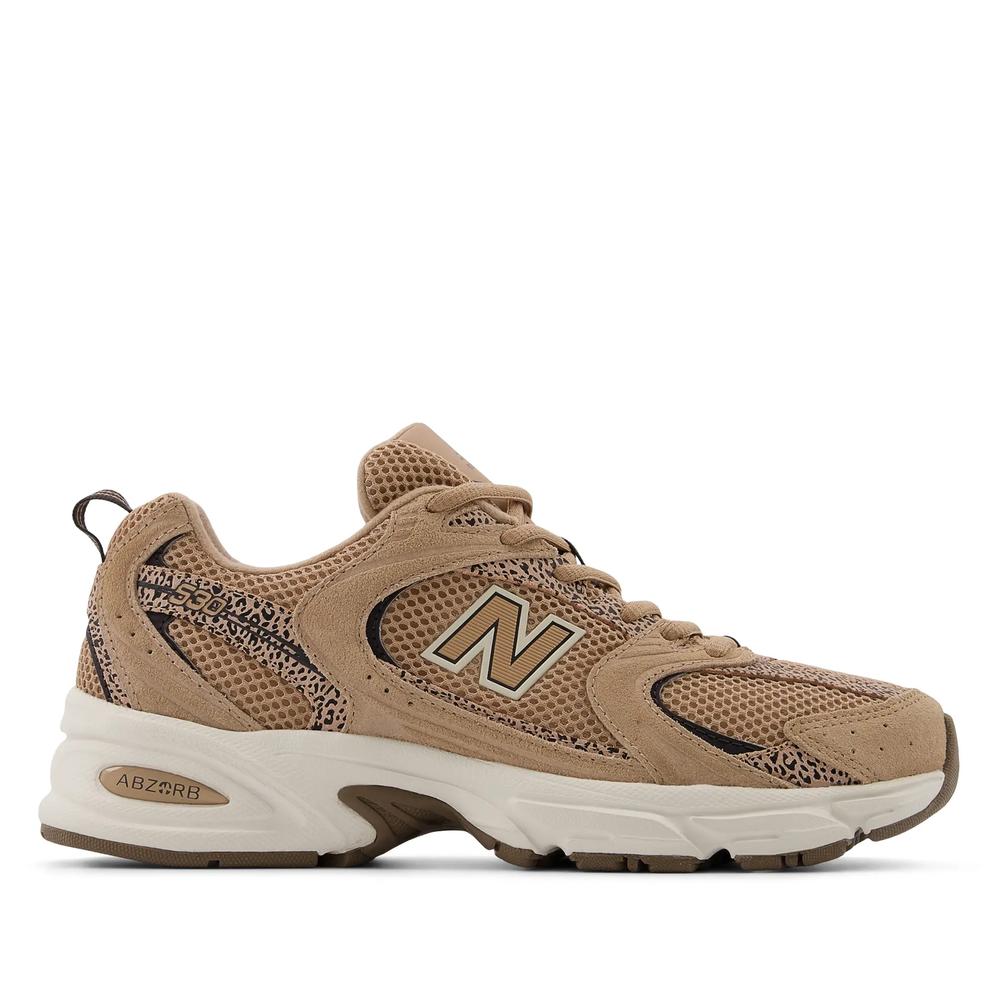 Buty damskie New Balance U530CRA - brązowe