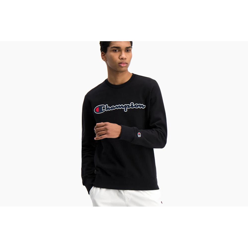 Champion Satin Script Logo Cotton Terry > 214188-KK001