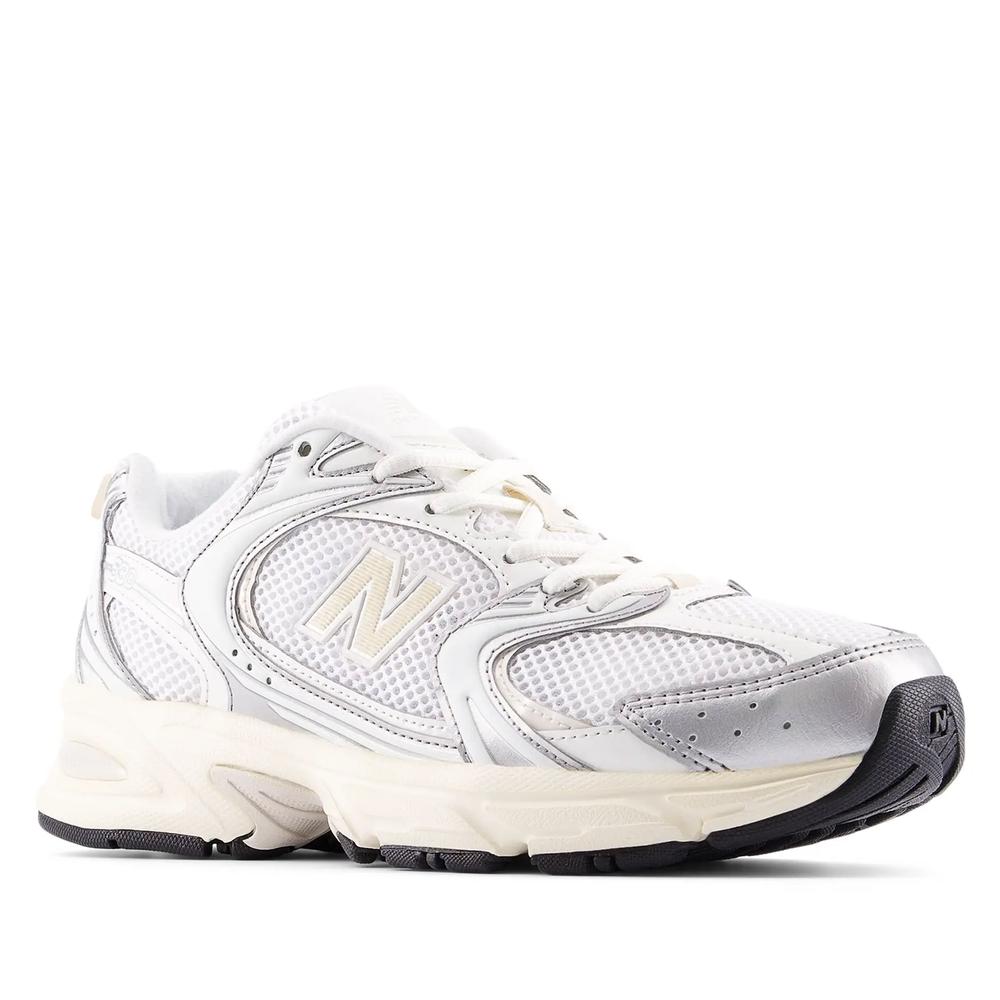 Buty unisex New Balance U530ESB - srebrne