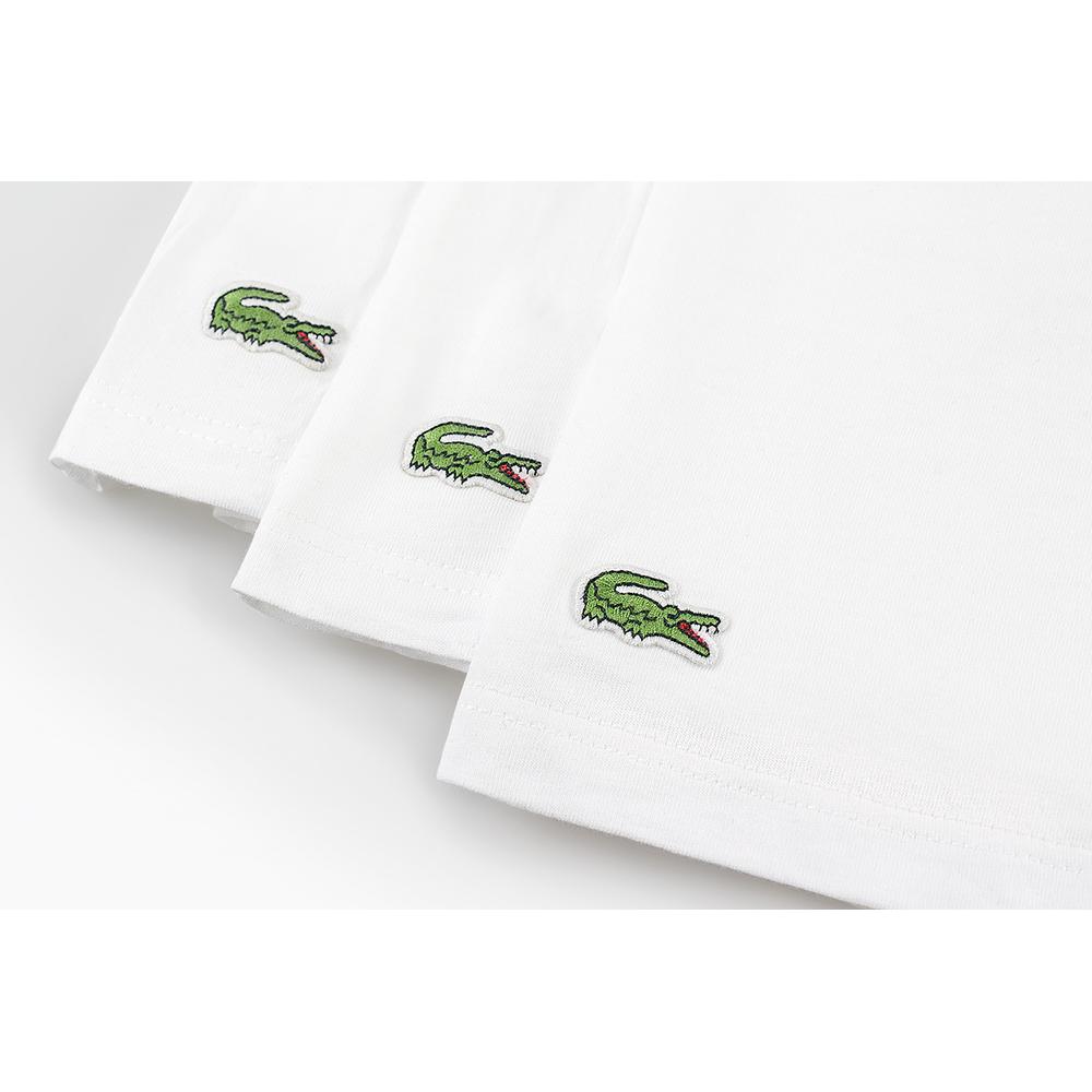 Koszulka Lacoste Crew Neck Tee 3-Pack TH3451-001 - biała