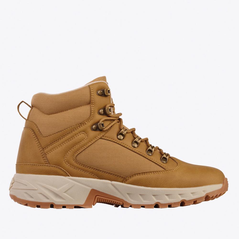 Buty męskie Lotto Woodlark Mid 2400310U-7272 - brązowe