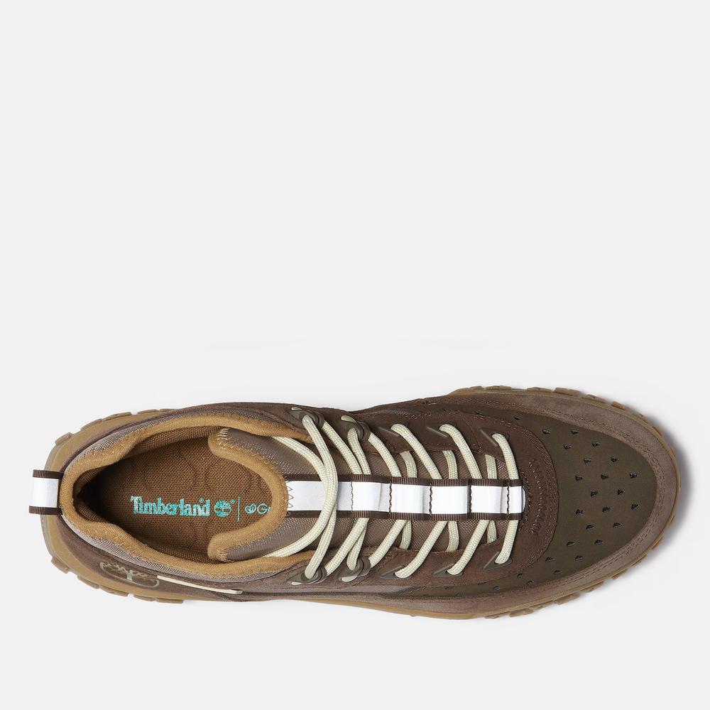 Buty męskie Timberland Greenstride Motion 6 Mid Lace TB0A6CW12421 - brązowe