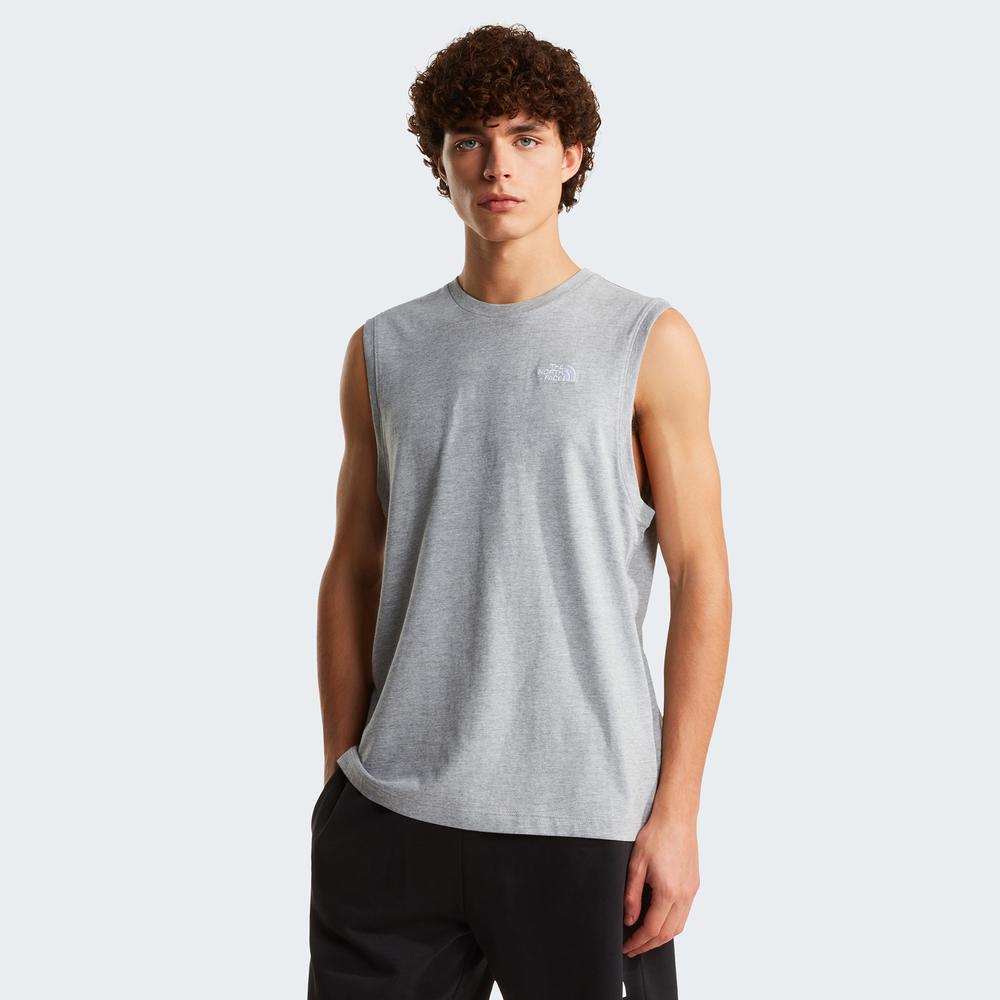 Koszulka męska The North Face Evolution Simple Dome 0A8FD4CQO1 - szara