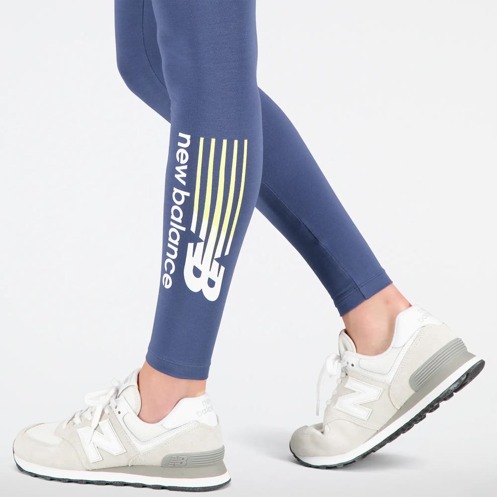 Legginsy New Balance WP23800VTI - niebieskie