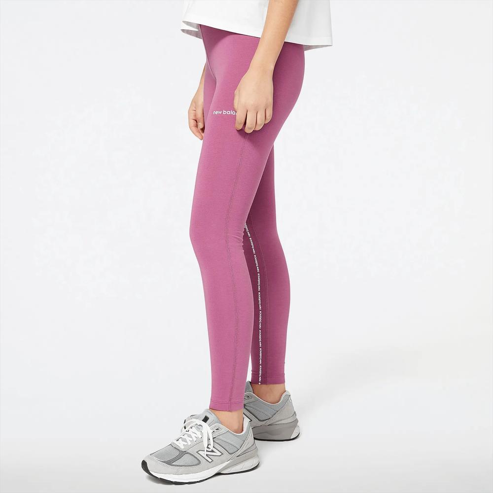Legginsy New Balance WP23510RAN - różowe