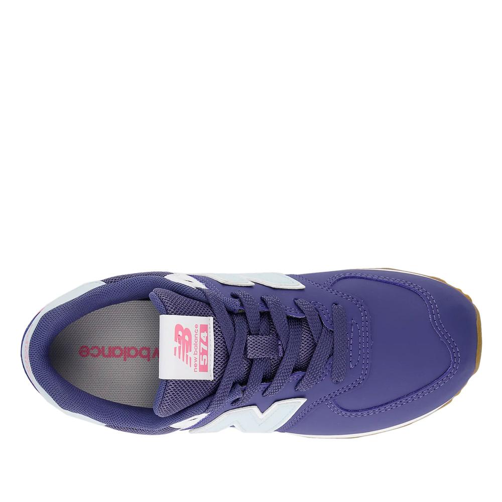 Buty dziecięce New Balance GC574NJ - granatowe