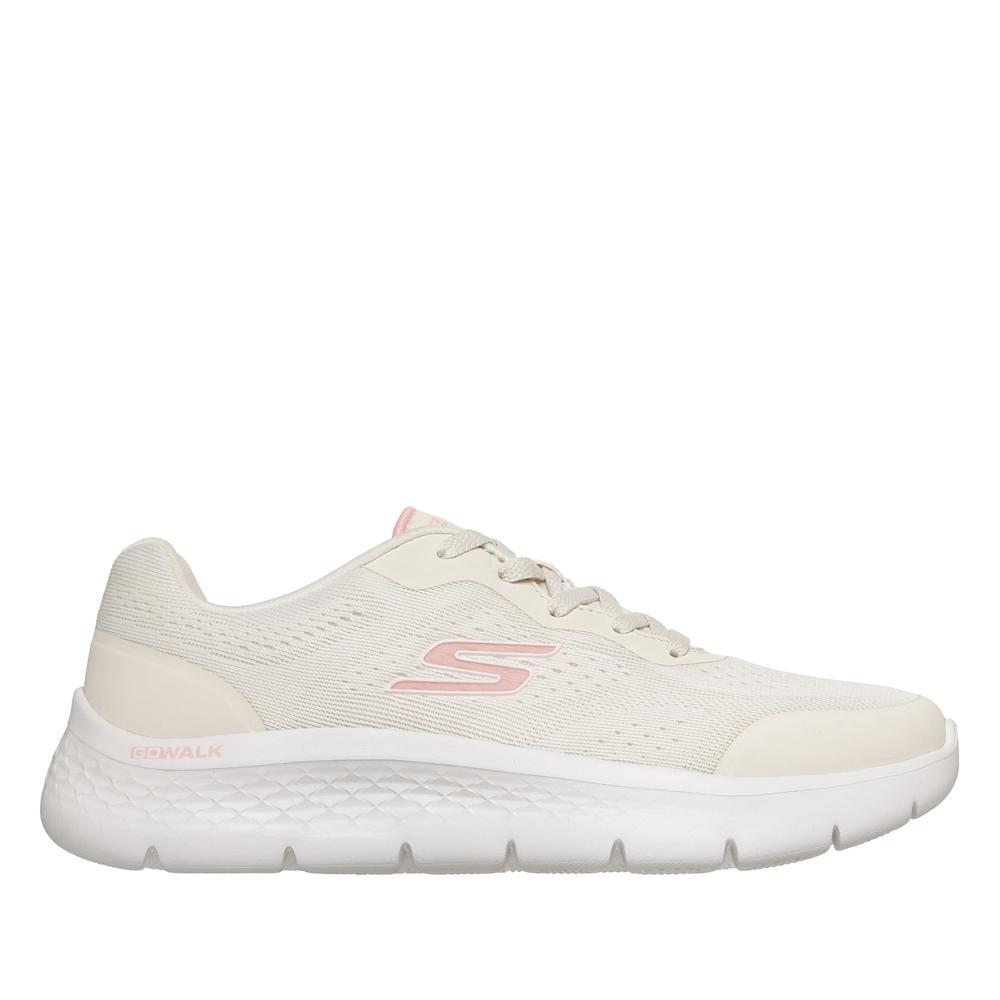 Buty damskie Skechers Go Walk Flex Serenity 125526NTPK - beżowe