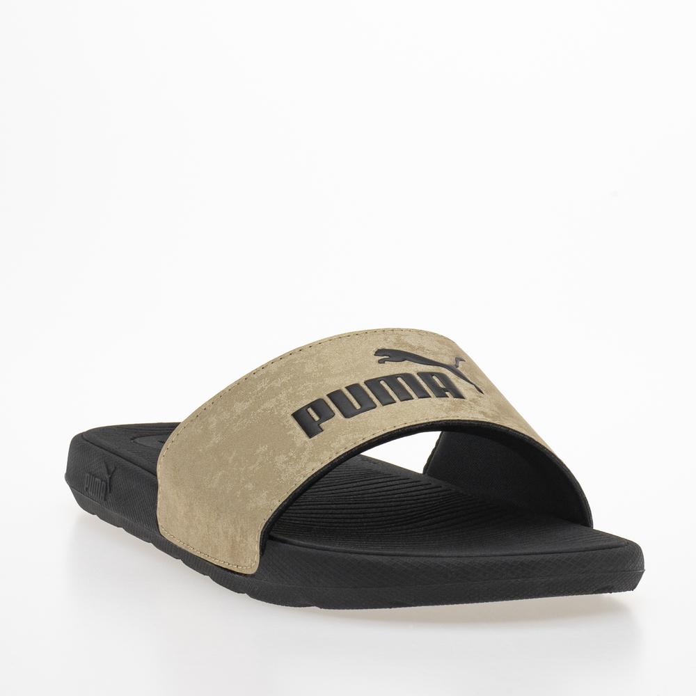 Klapki Puma Cool Cat 2.0 Space 39096501 - złoto-czarne