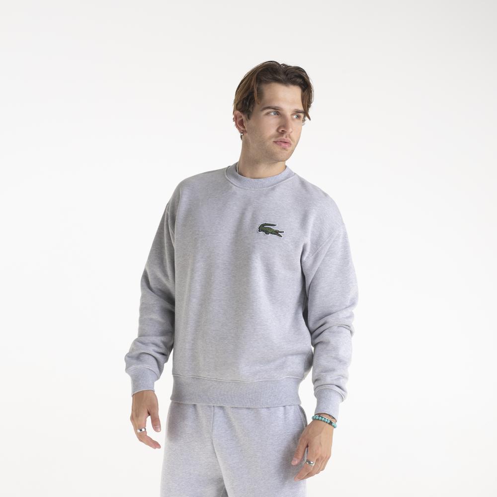 Bluza Lacoste Loose Fit SH6405-CCA - szara