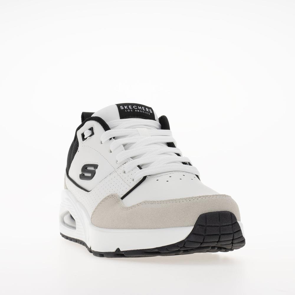 Buty Skechers Uno Retro One 183020WBK - białe