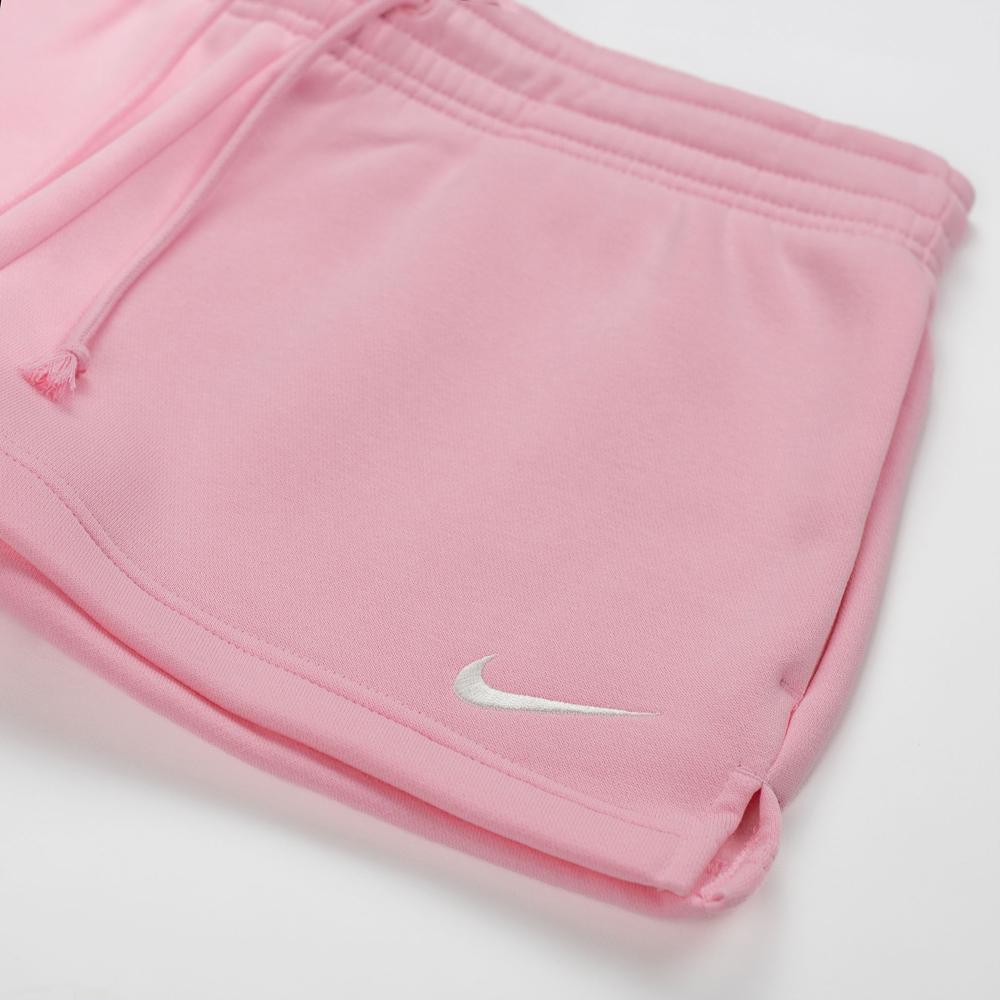 Spodenki damskie Nike Phoenix Fleece IF2132-690 - różowe