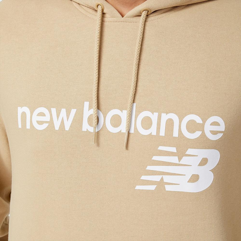 Bluza New Balance MT03910INC - beżowa