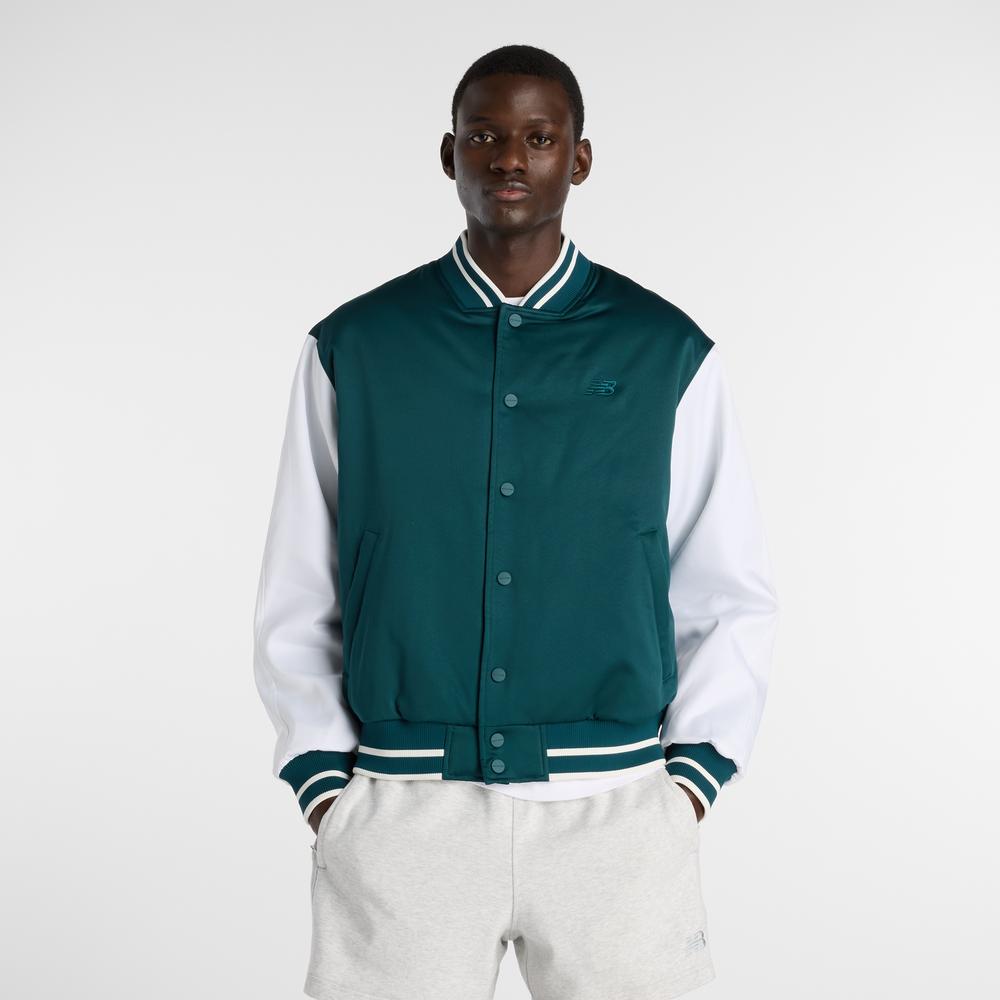 Kurtka męska New Balance MJ6102R7AAV - zielona