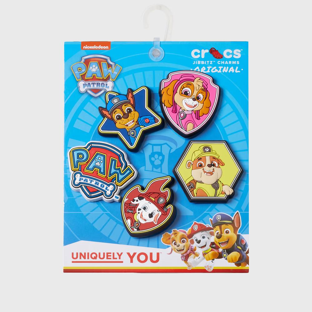 Przypinki Crocs Jibbitz charms Paw Patrol 5 Pack 10012081 - multikolor