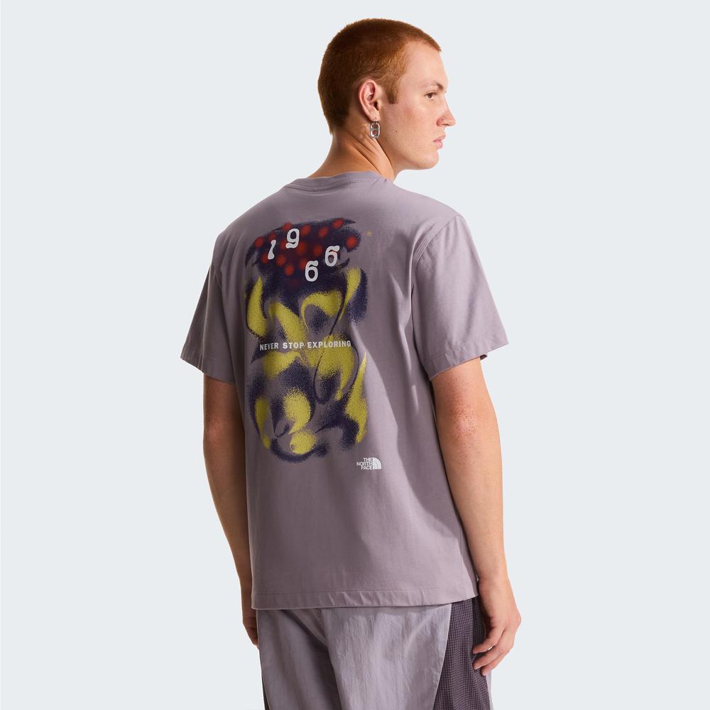 Koszulka męska The North Face 1966 Motion 0A8GAHG7O1 - fioletowa
