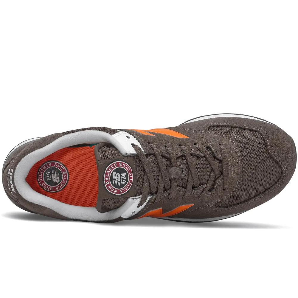 Buty New Balance ML574HU2 - brązowe