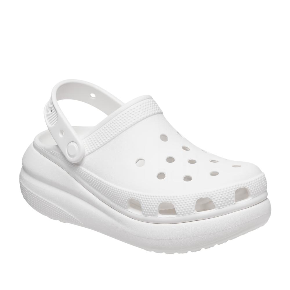 Klapki Crocs Classic Crush Clog 207521-100 - białe