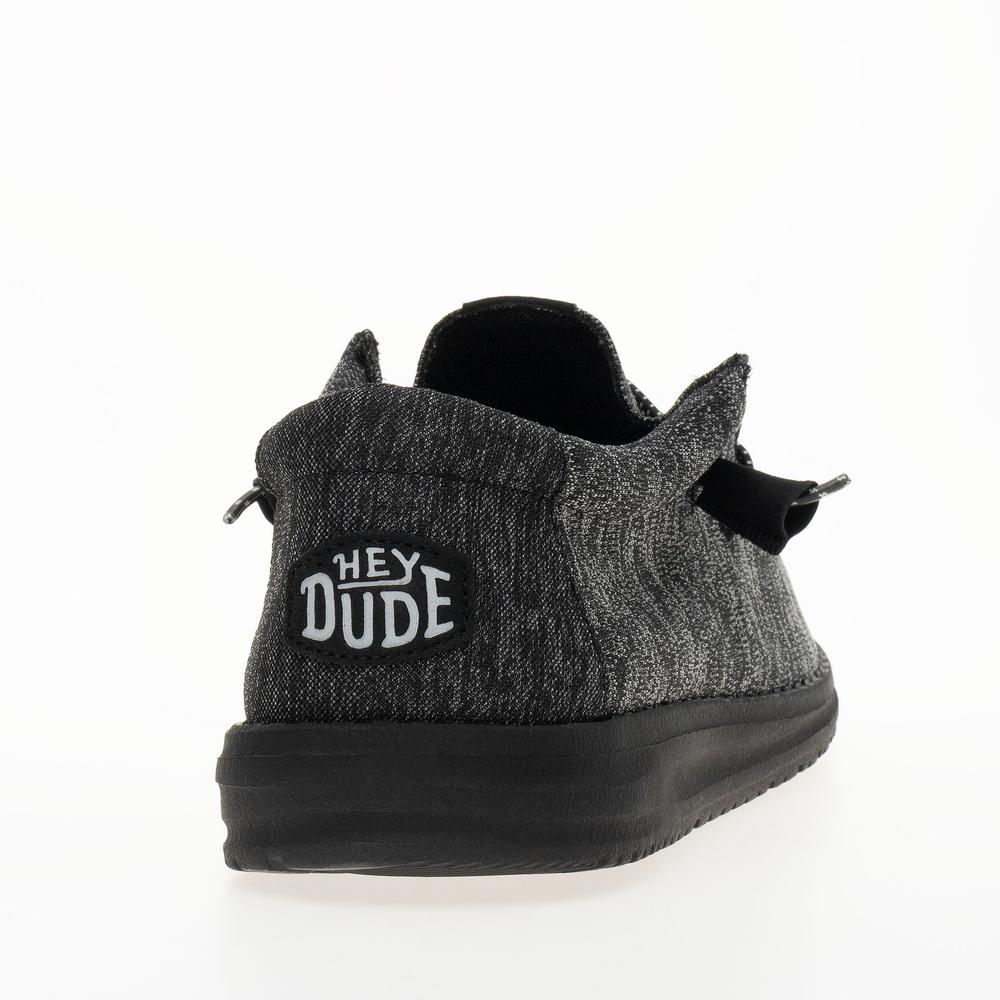 Buty Hey Dude Wally Sport Knit 40536-060 - czarne