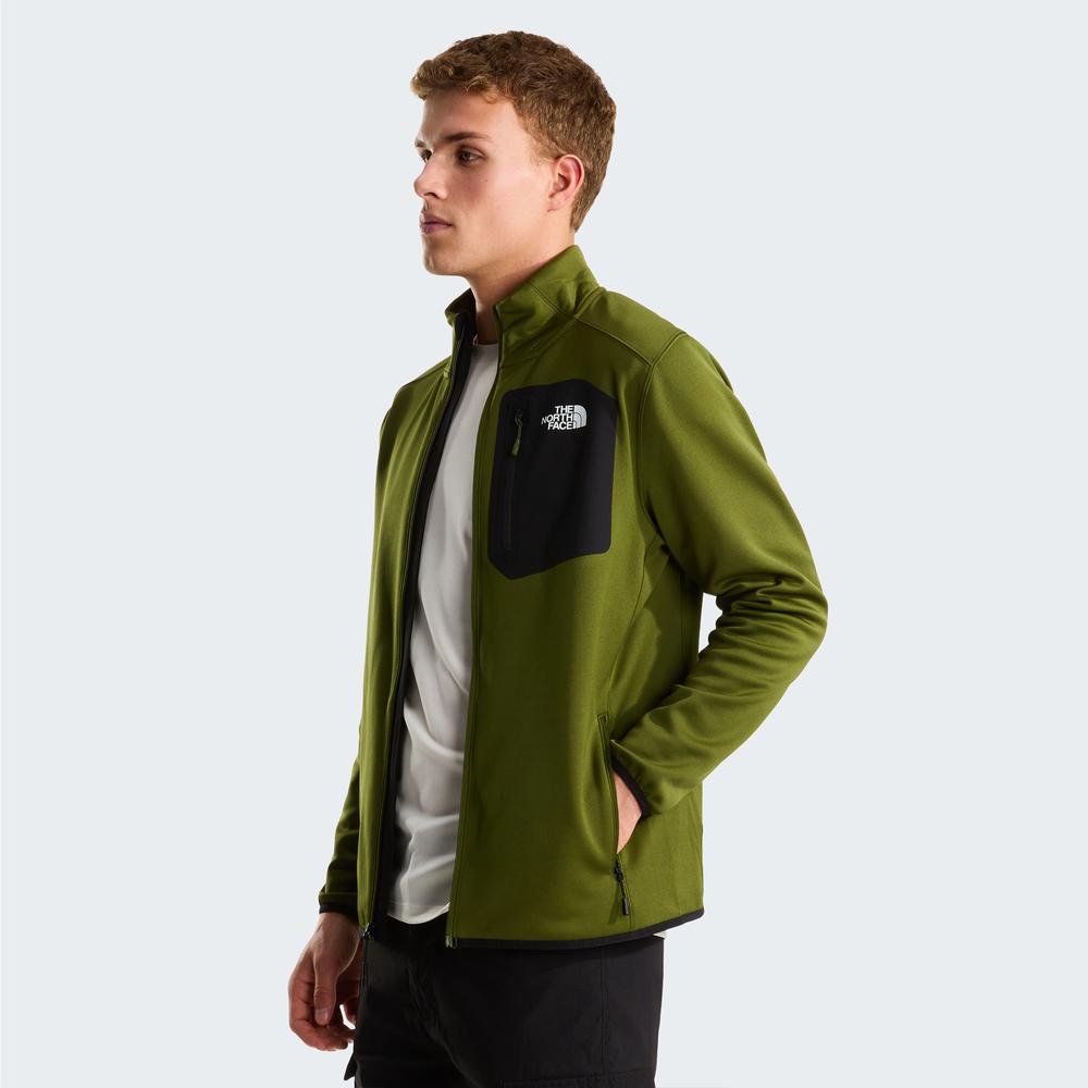 Bluza męska The North Face Crest 0A897CDIW1 - zielona