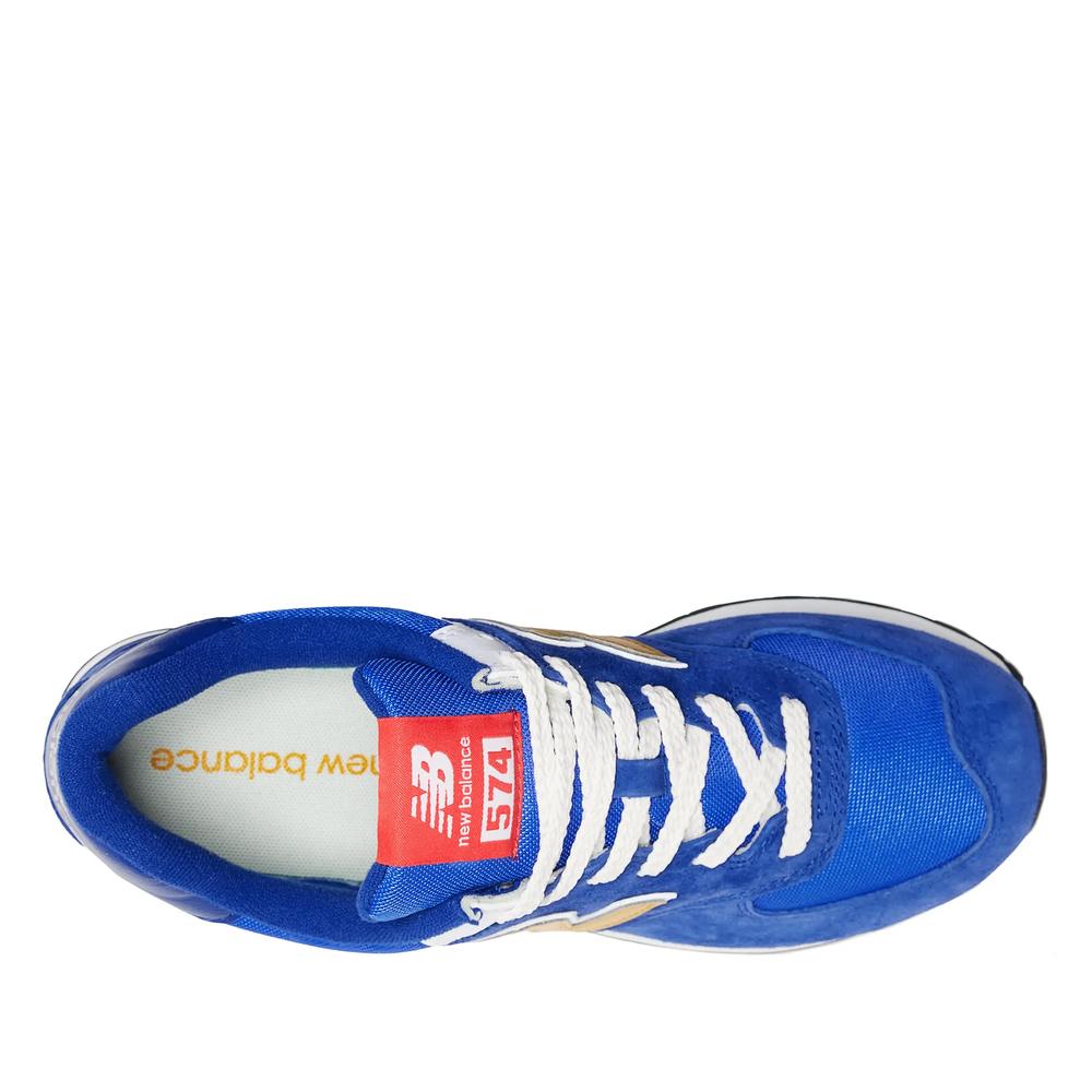 Buty New Balance U574HBG - niebieskie