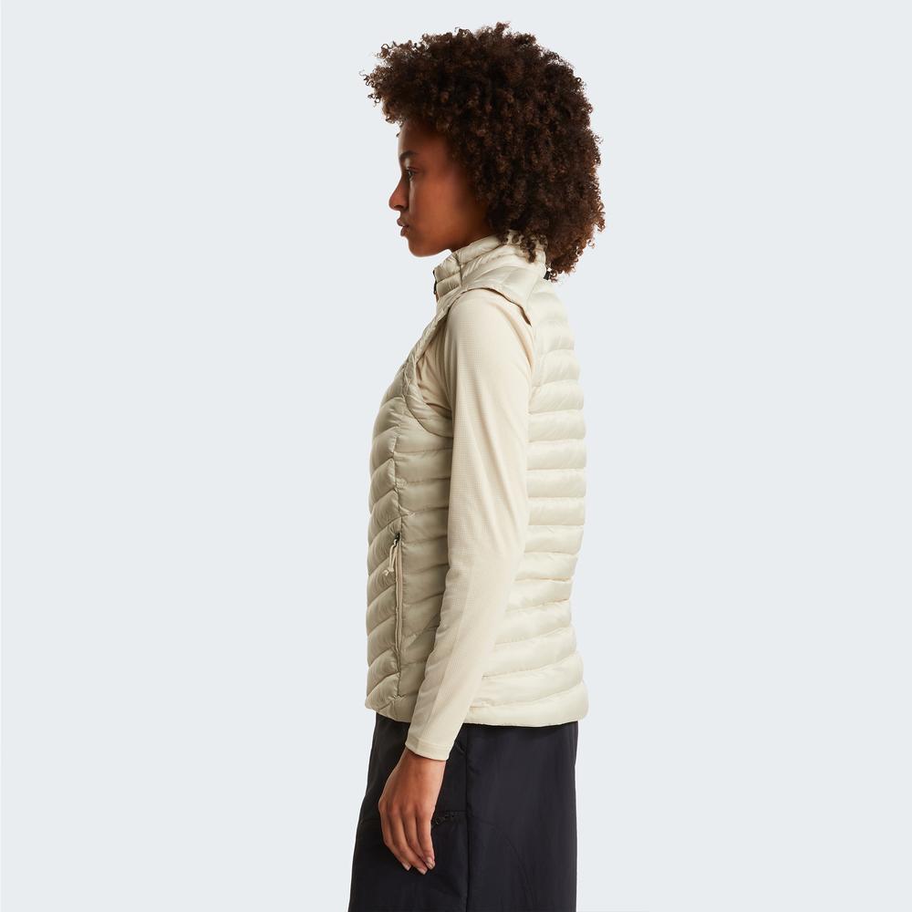 Bezrękawnik damski The North Face Huila 0A8DW5DOM1 - beżowa