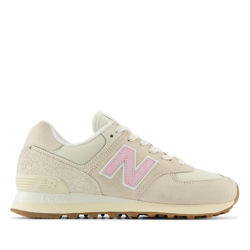 Buty New Balance WL574GU2 - beżowe
