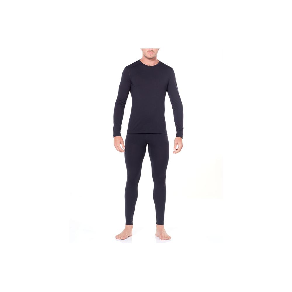 Icebreaker Merino 200 Oasis Long Sleeve Crewe > 104365001BLK