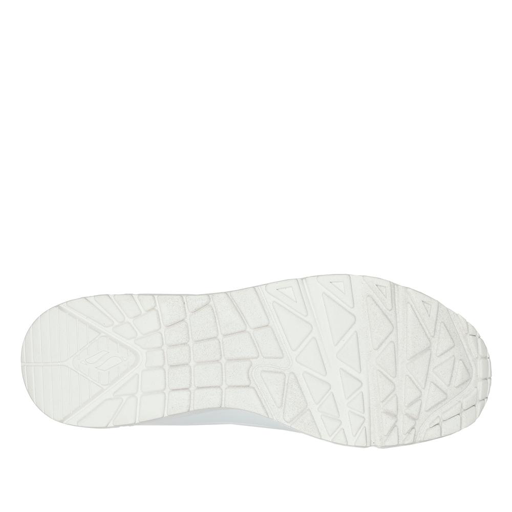 Buty damskie Skechers Uno Stand on Air 52458W - białe