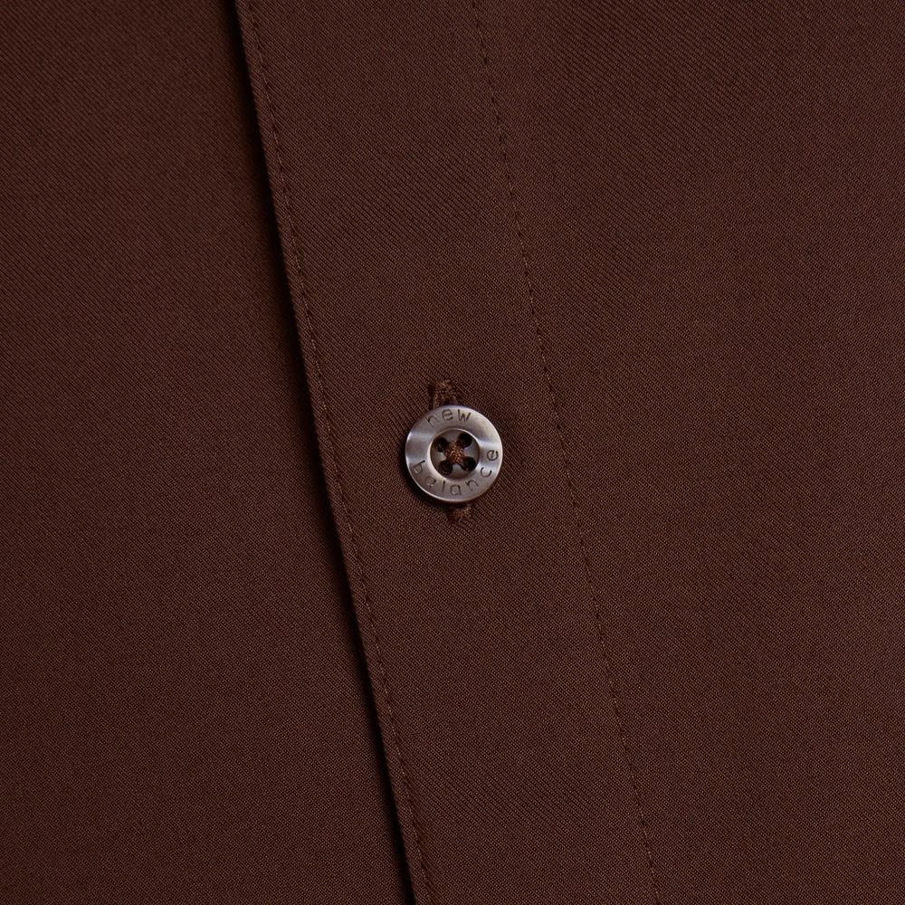 Koszula męska New Balance Numeric MT61J0V9ABJ - brązowa