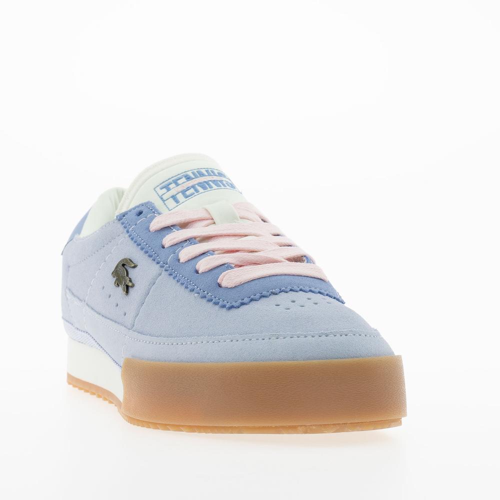 Buty damskie Lacoste Aura 126 4 SFA 751SFA0073-ARH - niebieskie