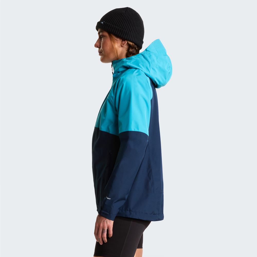 Kurtka damska The North Face Diablo Dynamic Zip-In 0A8DZ6NIE1 - niebieska