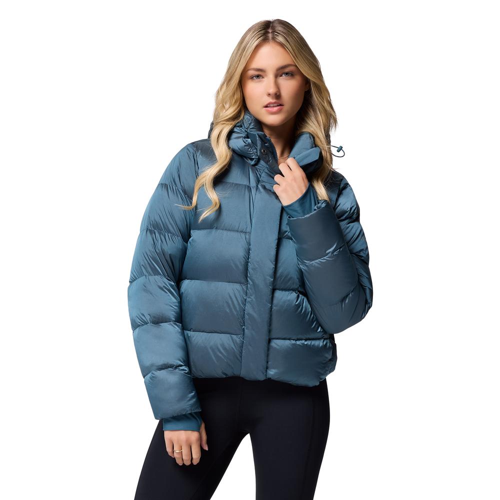 Kurtka damska Columbia Amaze Puff 2133714429 - niebieska