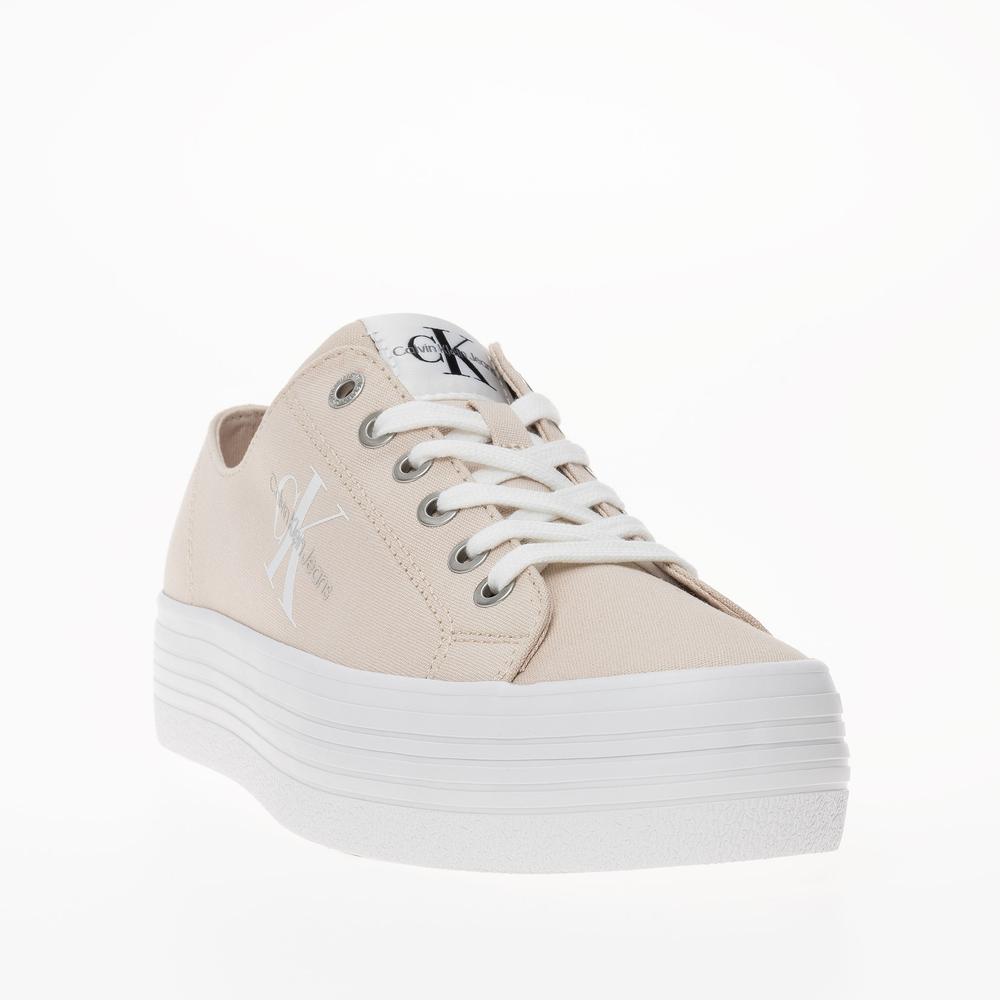 Buty Calvin Klein Vulc Flatform Essential Mono YW0YW01030-0JZ - różowe