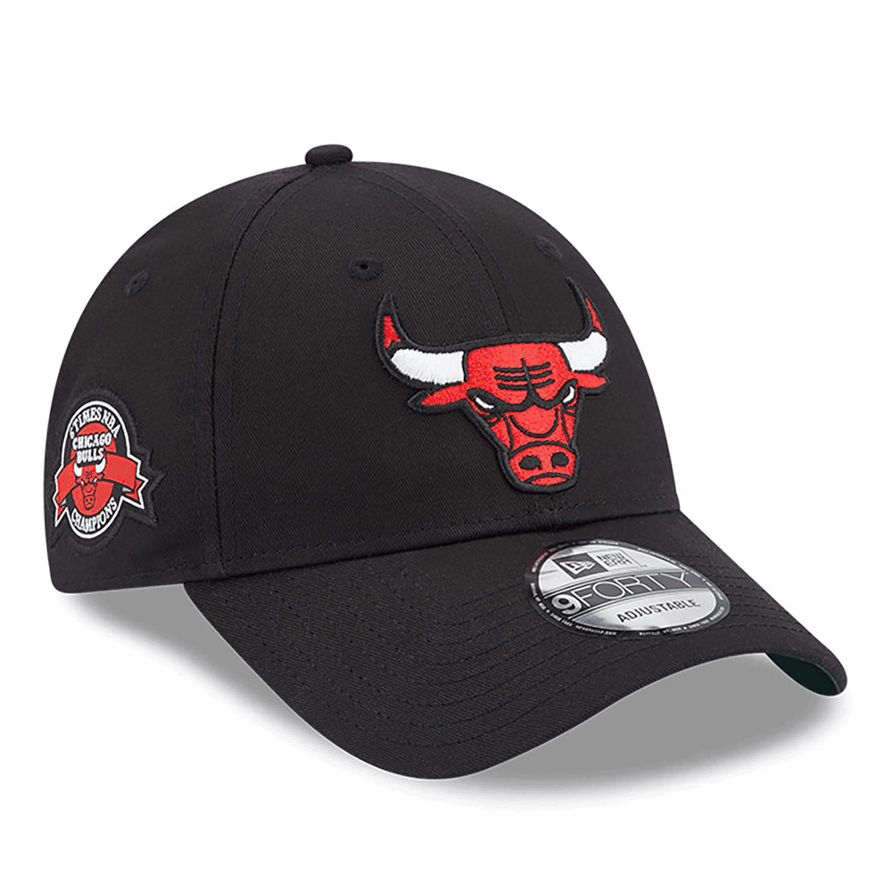 Czapka z daszkiem New Era Chicago Bulls Team Side Patch 60364397 - czarna