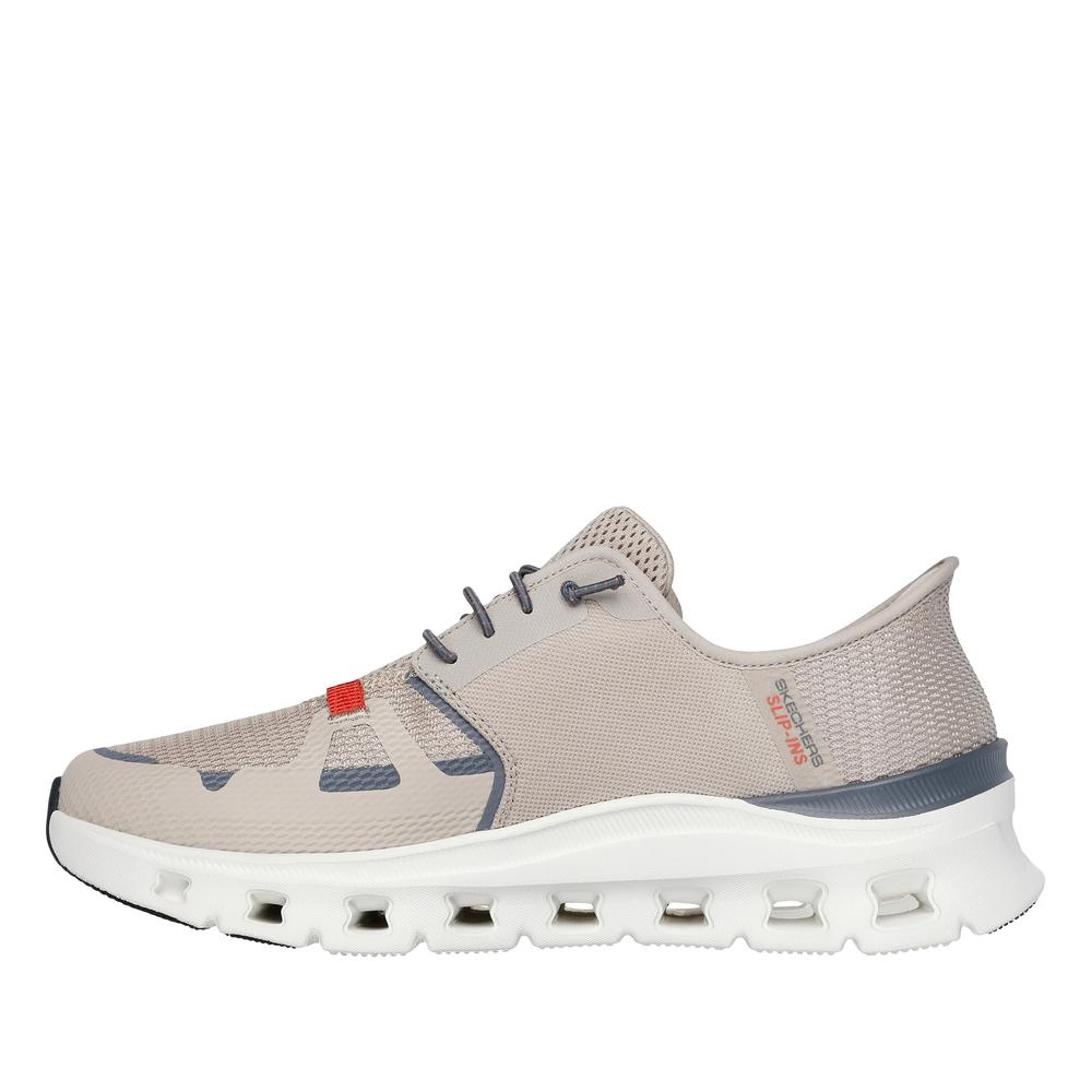 Buty męskie Skechers Slip-ins: Glide-Step Pro 232930TPOR - szare
