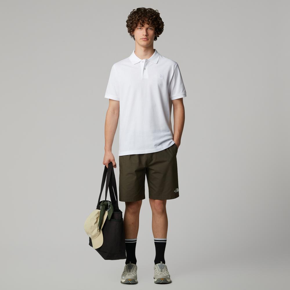 Koszulka The North Face Essential Regular Polo 0A8C1PFN41 - biała
