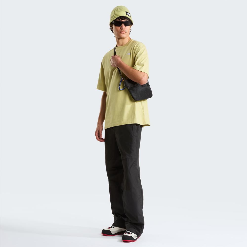 Koszulka męska The North Face Essential Simple Dome 0A8EVWG731 - żółta