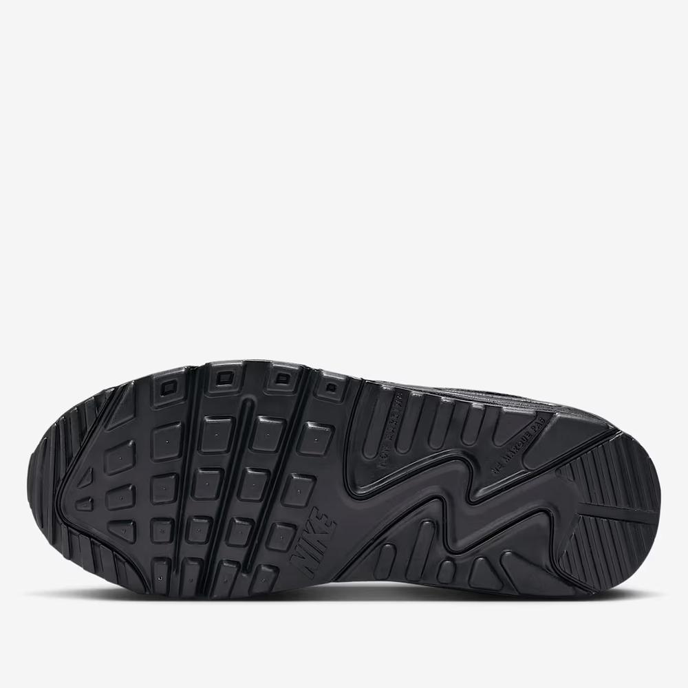 Buty młodzieżowe Nike Air Max 90 Leather CD6864-028 - czarne