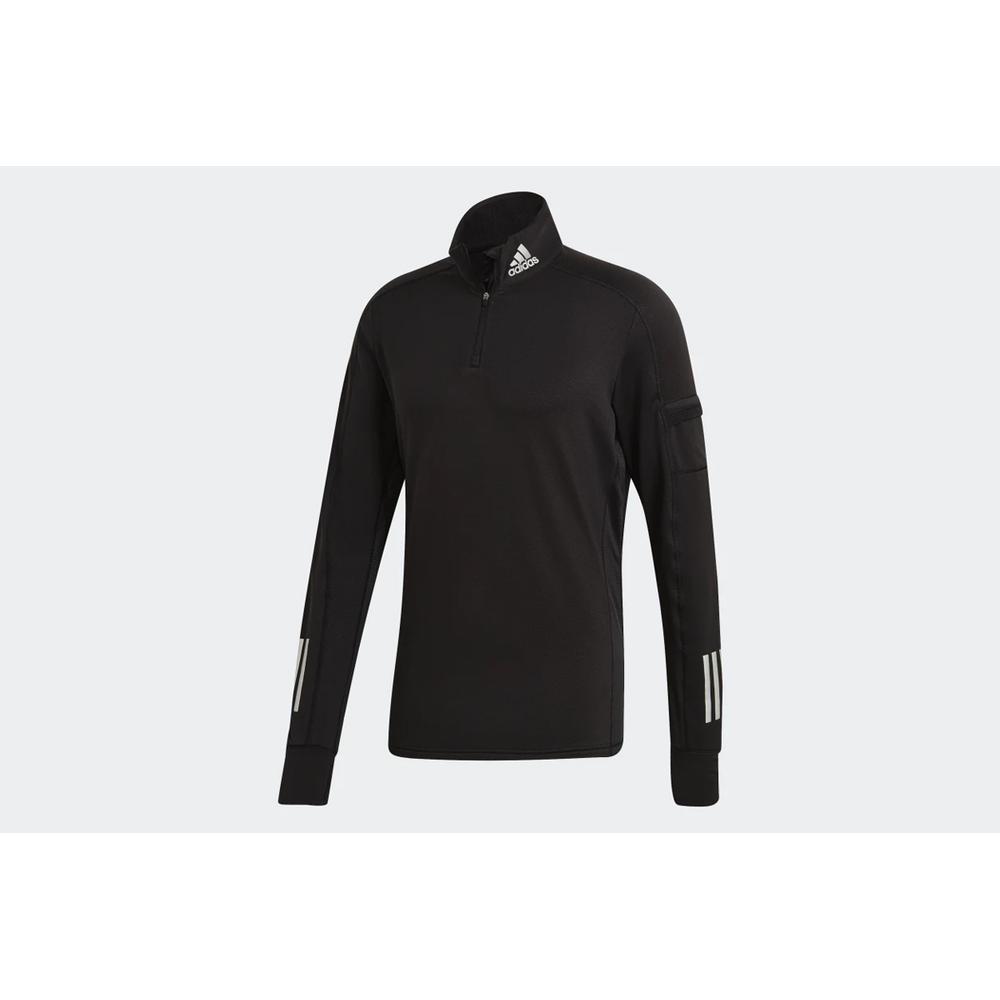 ADIDAS OWN THE RUN 1/2 ZIP WARM SWEATSHIRT > GC7910