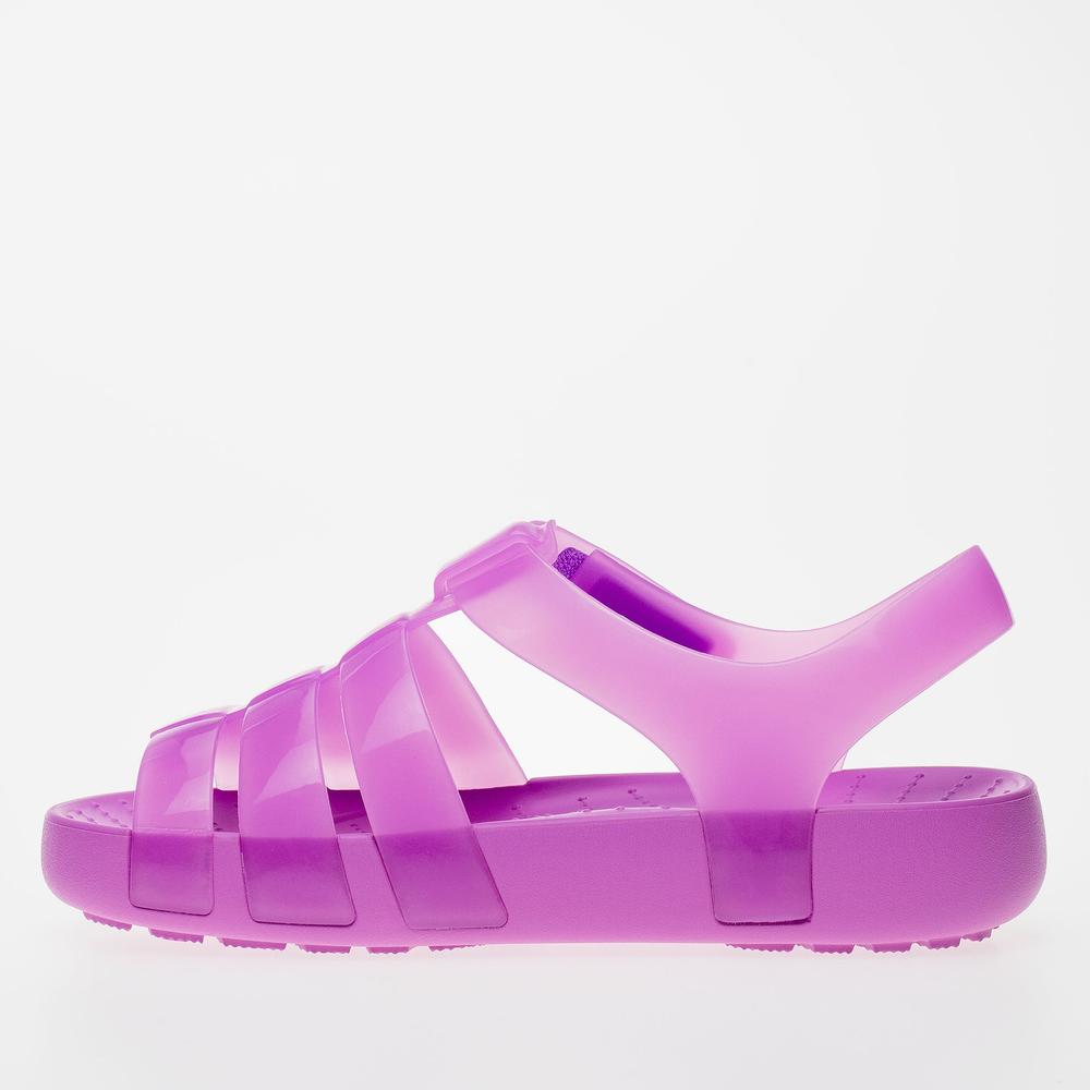 Sandały Crocs Isabella Jelly Sandal 209837-6WQ - różowe