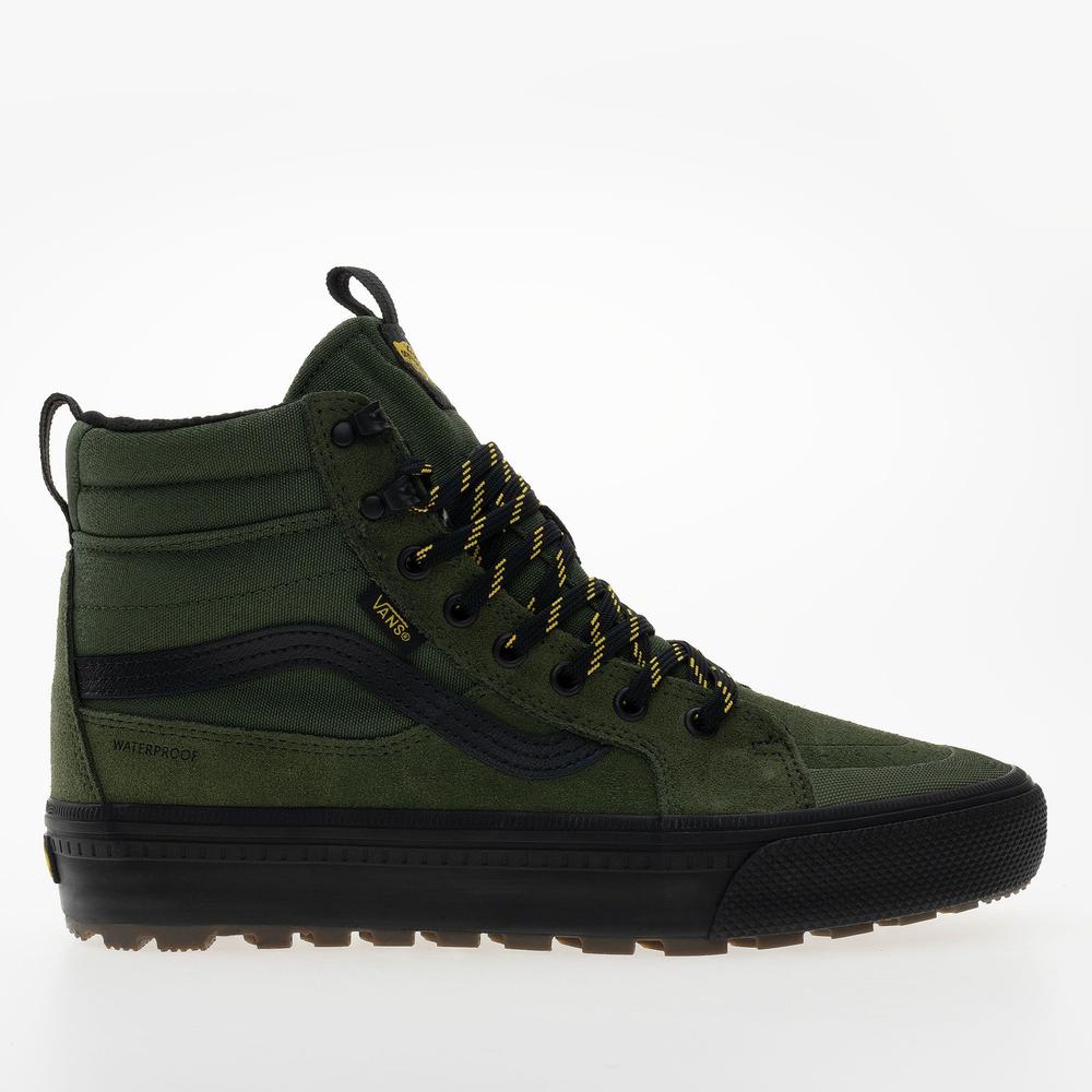 Buty męskie Vans SK8-Hi Waterproof Insulated VN000DAQ2031 - zielone
