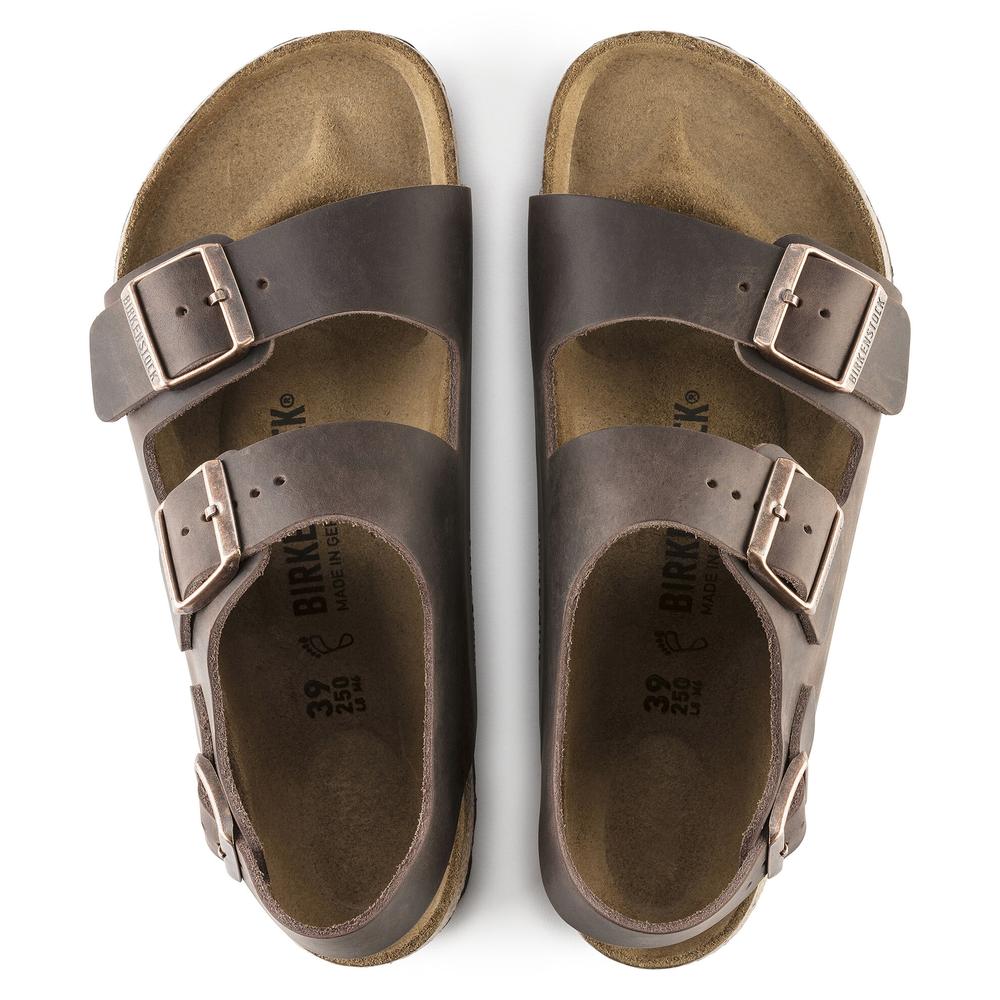 Sandały Birkenstock Milano 34871 - brązowe