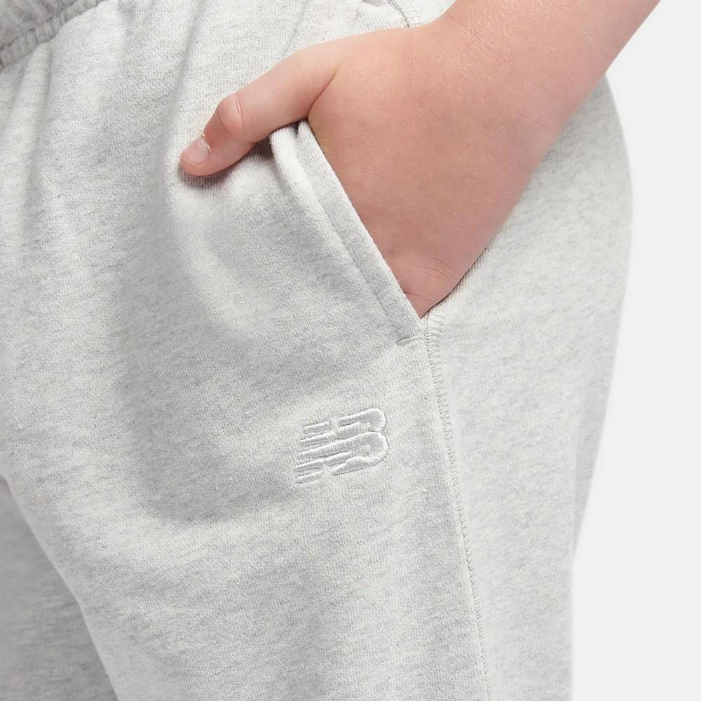Spodnie dziecięce New Balance LAKB0060AHH - szare