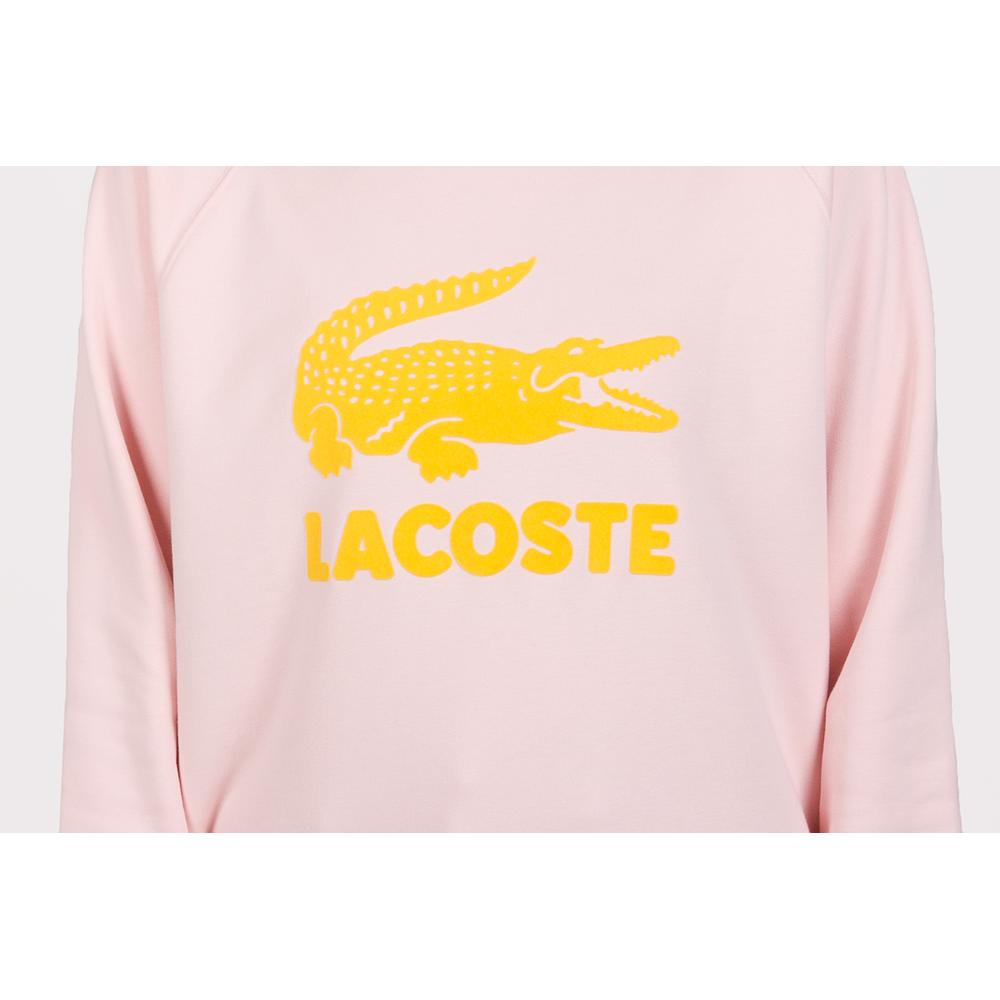 LACOSTE PRINTED FLEECE SWEATSHIRT > SF5640-ADY