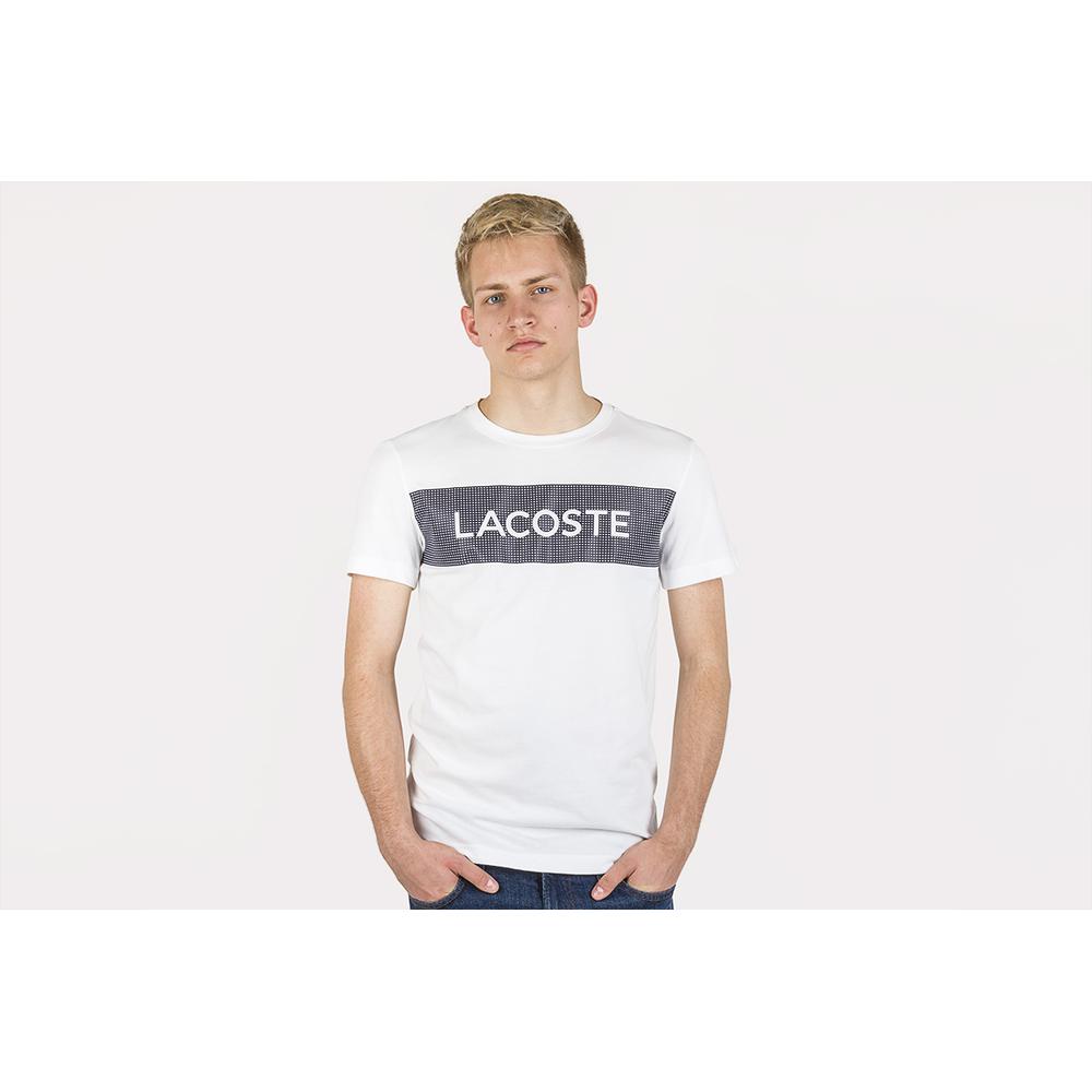 LACOSTE SPORT PRINTED BREATHABLE T-SHIRT > TH4865-522