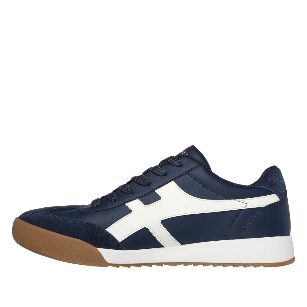 Buty męskie Skechers Zinger Manzanilla Totale 183280NVW - granatowe